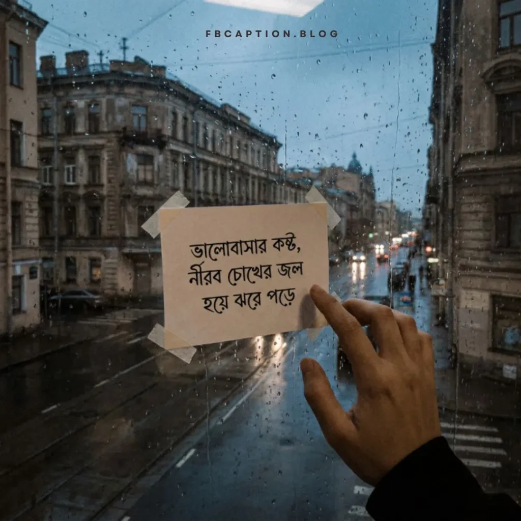আবেগী কষ্টের স্ট্যাটাস