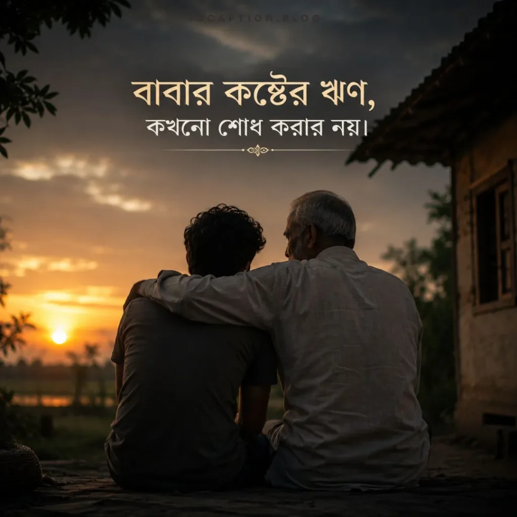 বাবাকে নিয়ে কষ্টের স্ট্যাটাস