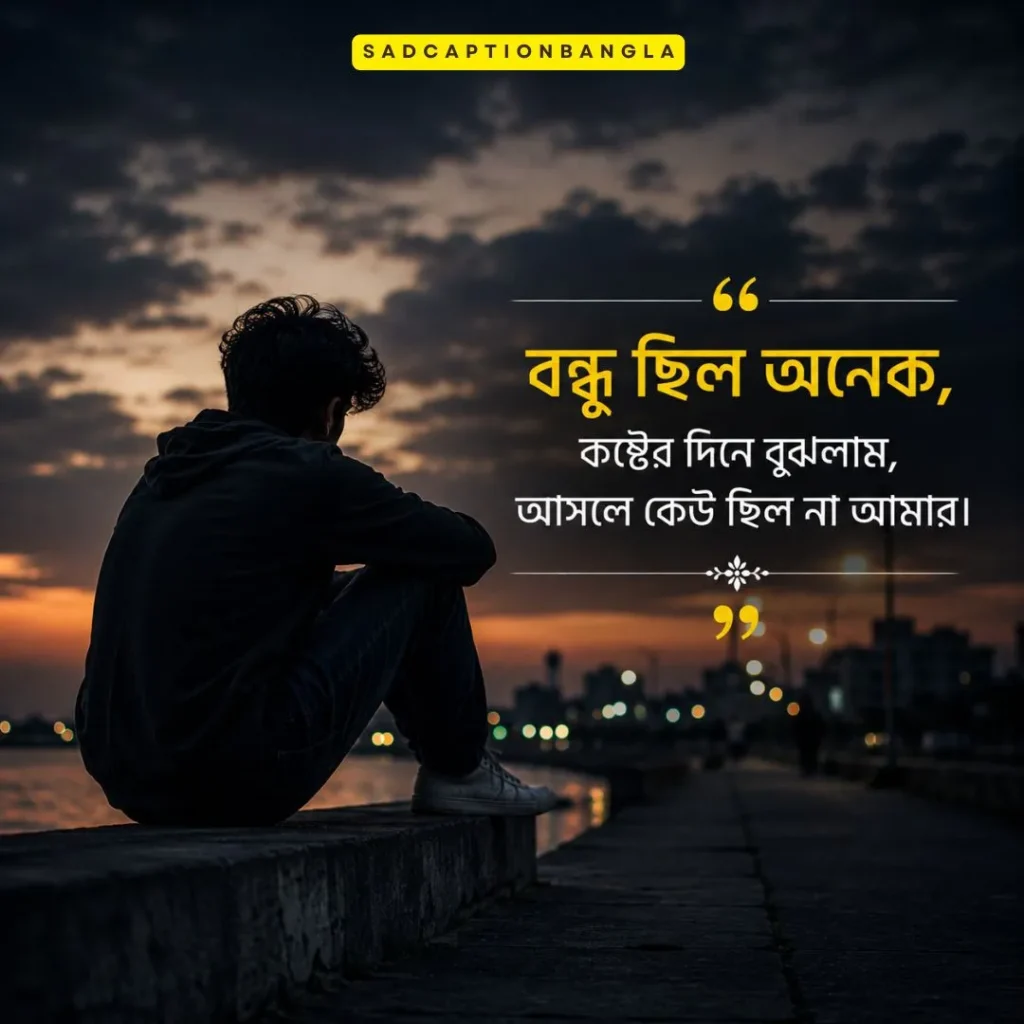 বন্ধু নিয়ে কষ্টের স্ট্যাটাস