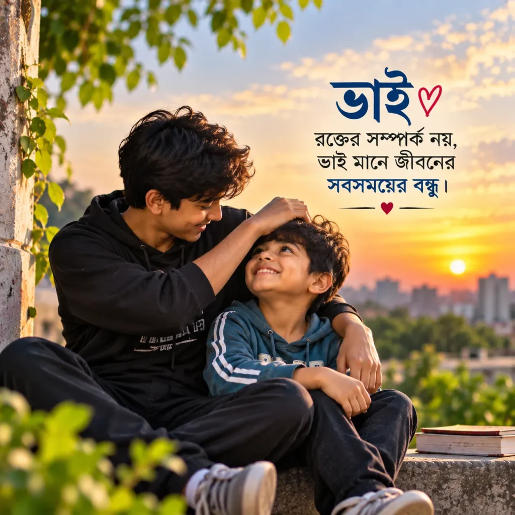 ভাই নিয়ে ক্যাপশন