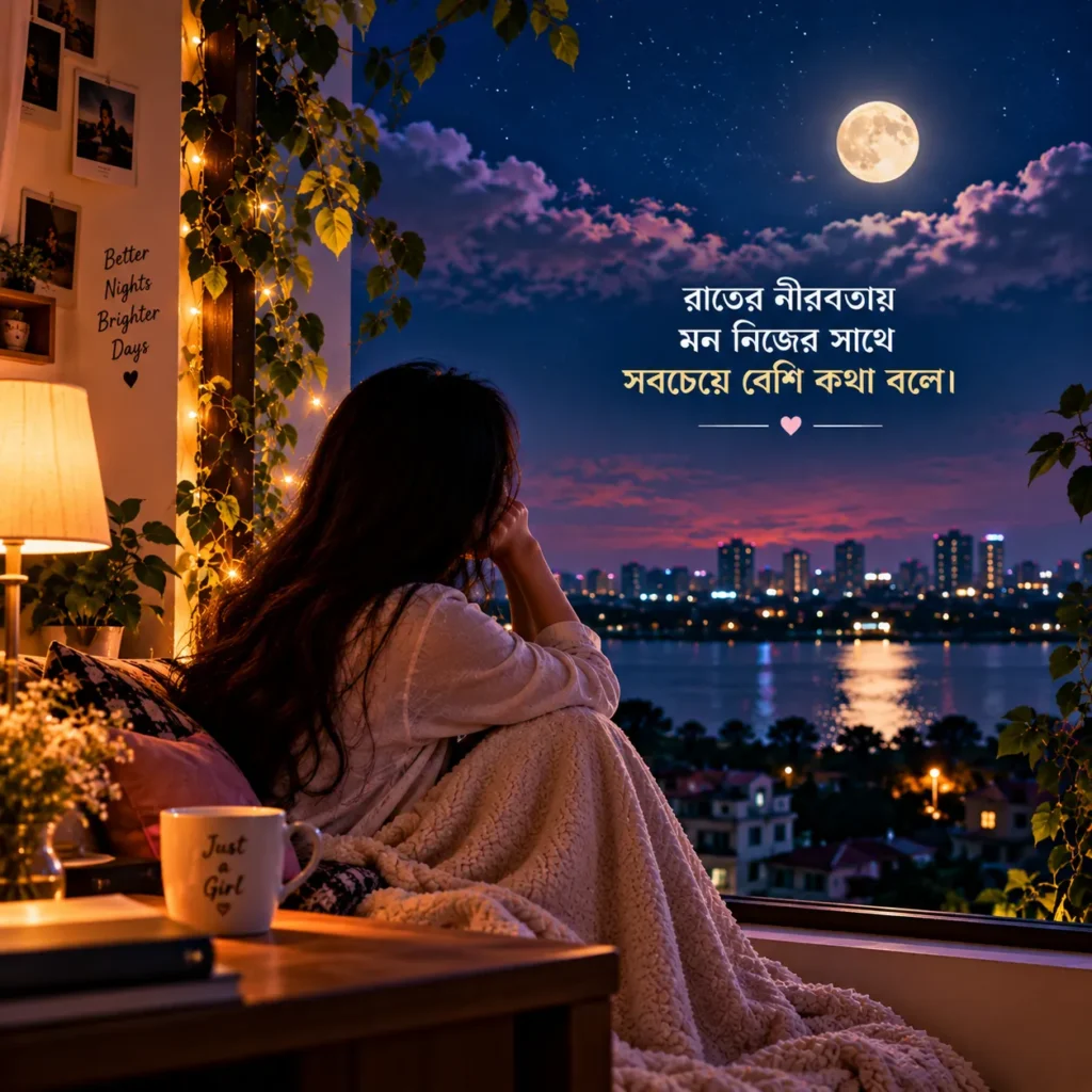 রাত নিয়ে রোমান্টিক স্ট্যাটাস