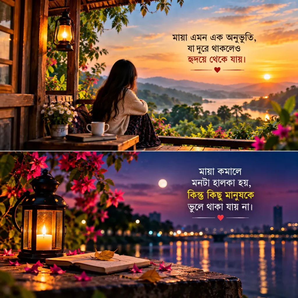 মায়া নিয়ে উক্তি