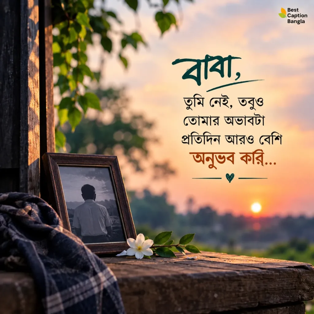 মৃত বাবাকে নিয়ে কষ্টের স্ট্যাটাস