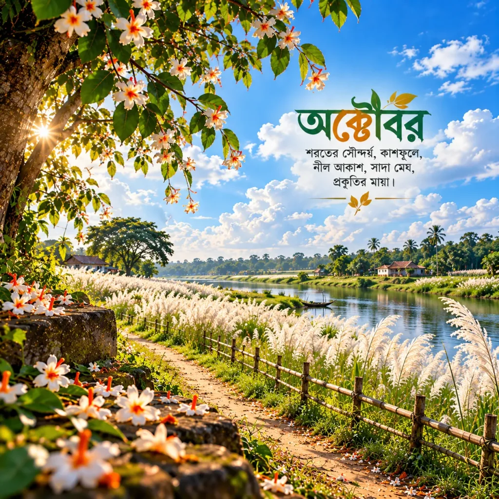 অক্টোবর নিয়ে ক্যাপশন