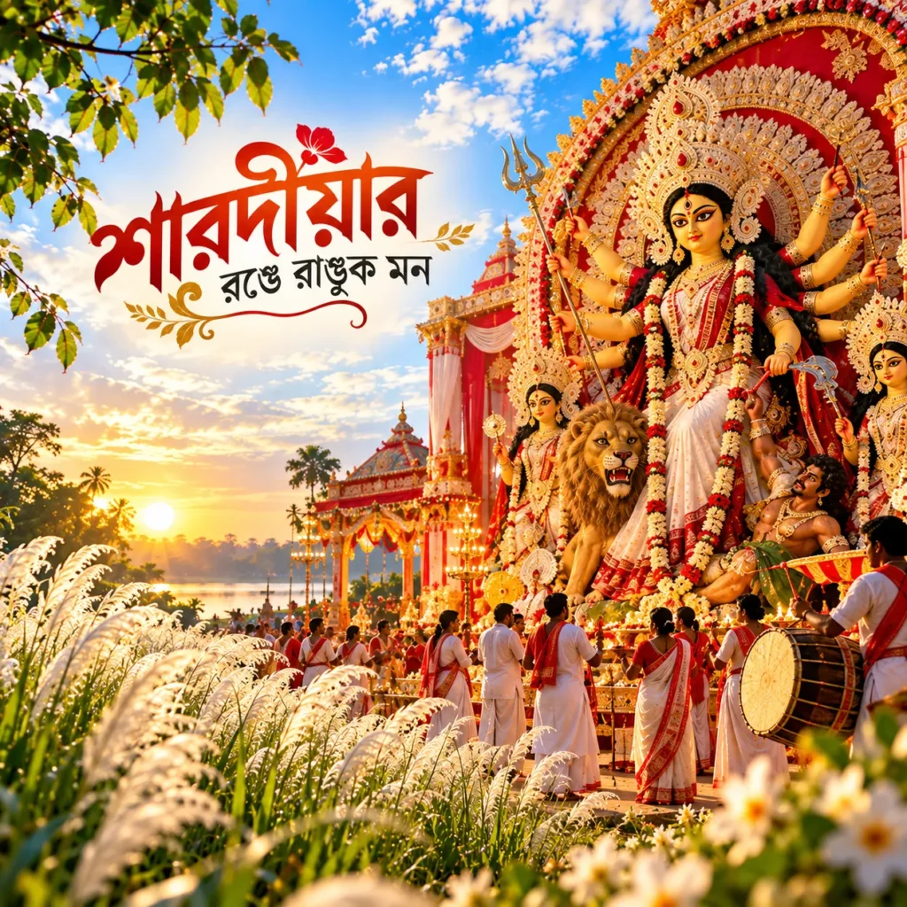 শারদীয় ক্যাপশন