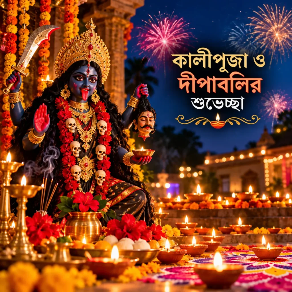 কালীপূজা ও দীপাবলি স্ট্যাটাস