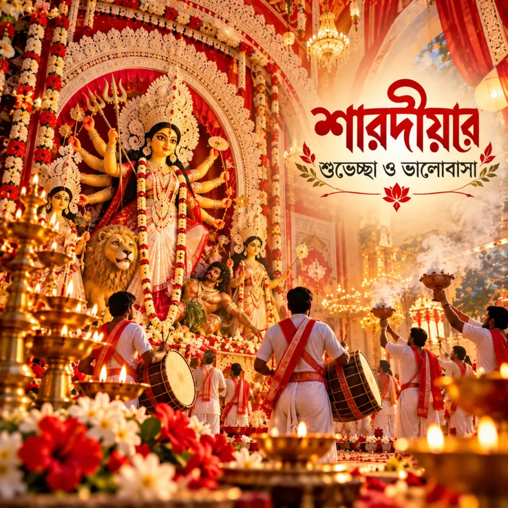 দুর্গাপূজার শুভেচ্ছা