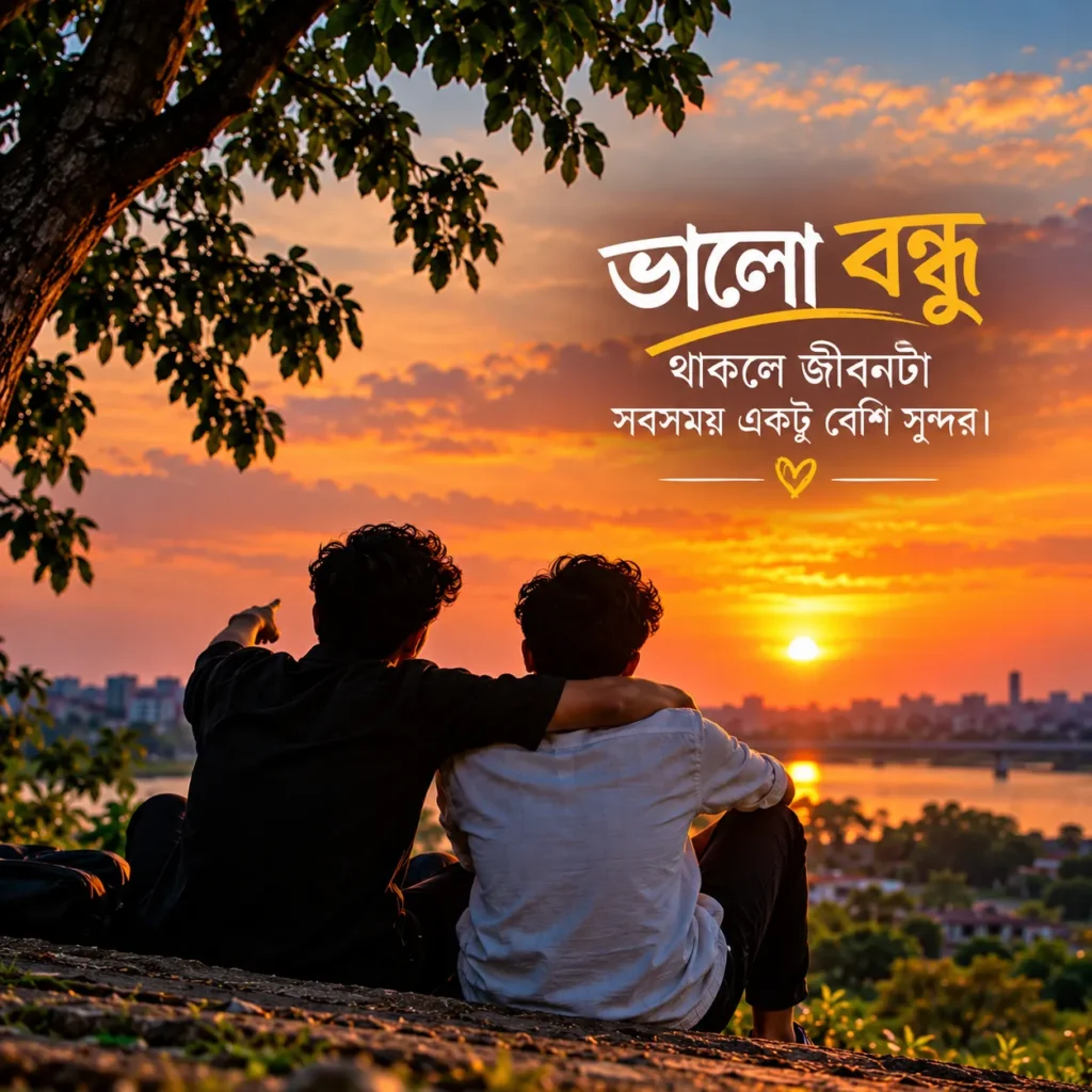 বন্ধু নিয়ে স্ট্যাটাস