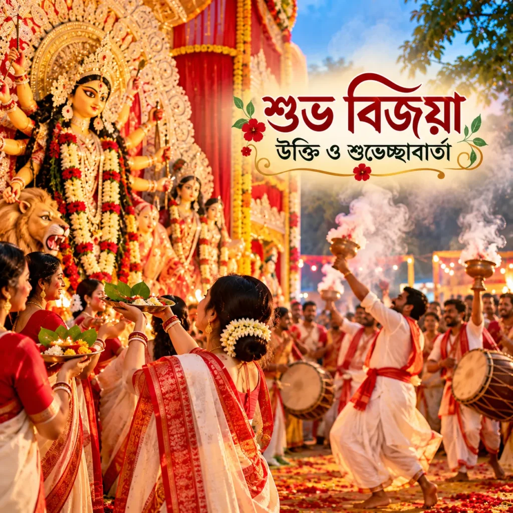 শুভ বিজয়া দশমীর শুভেচ্ছা বার্তা